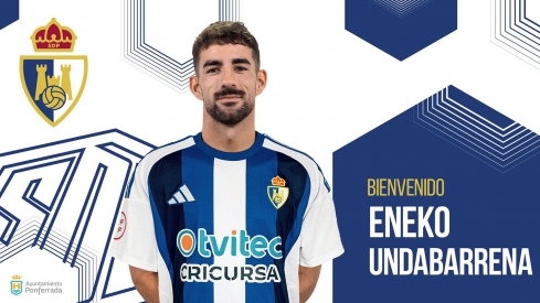 Eneko Undabarrena ficha por la Ponferradina.