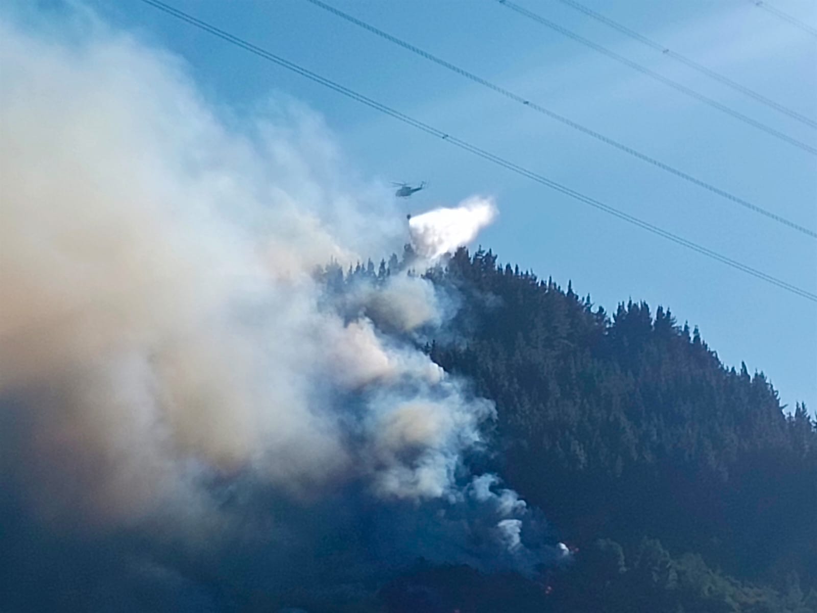Incendio Villafranca del Bierzo 