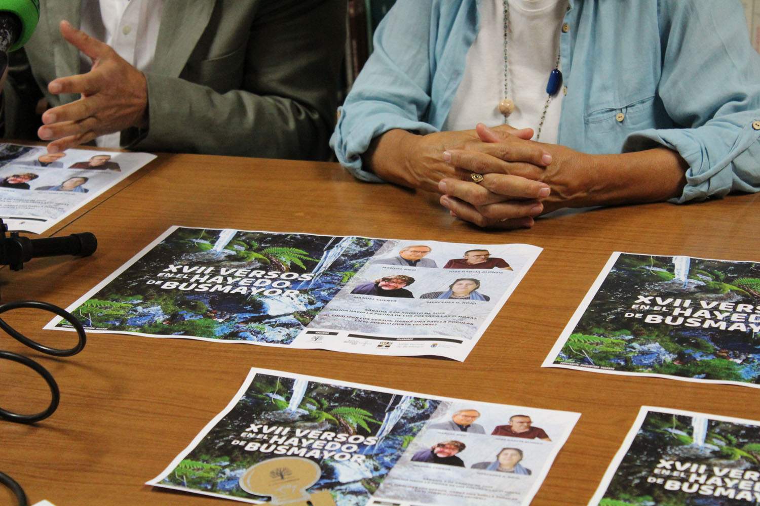 Cartel de la XVII edición de Versos en el hayedo de Busmayor Cartel de la XVII edición de Versos en el hayedo de Busmayor