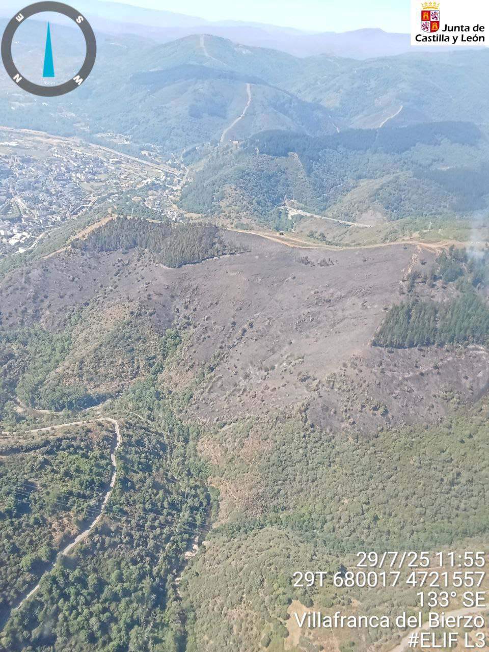 incendio villafranca del bierzo incendio villafranca del bierzo