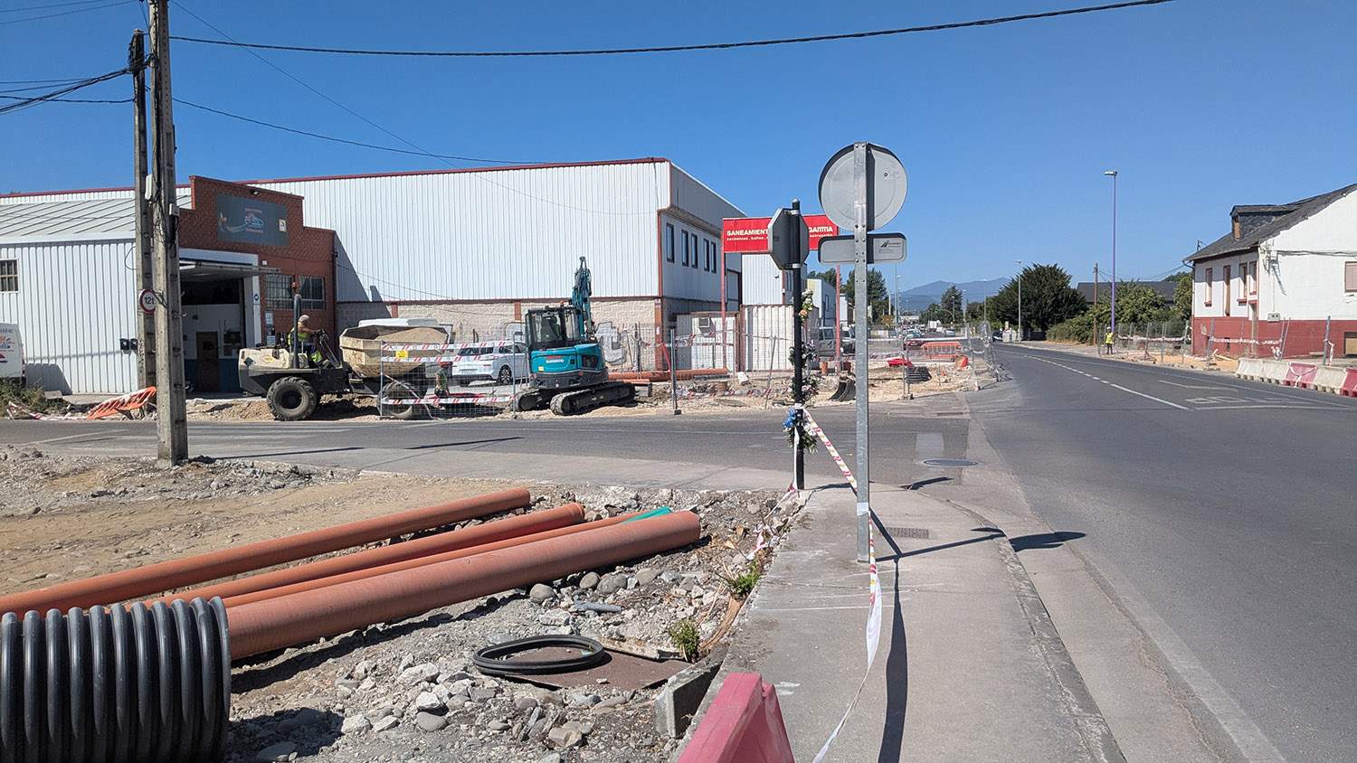 obras desvio toral de merayo