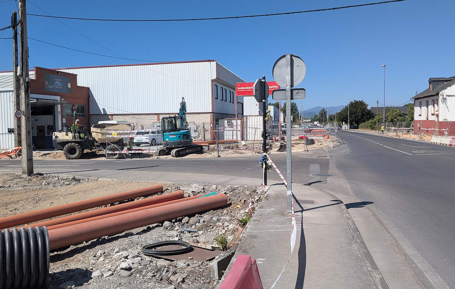 Cortes de tráfico este jueves en el desvío a Toral de Merayo desde la Avenida de Portugal
