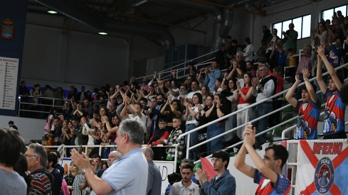 Afición del Clínica Ponferrada