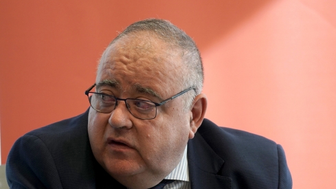 El consejero de Sanidad, Alejandro Vázquez, participa en los Desayunos de la Agencia Ical | Rubén Cacho / ICAL