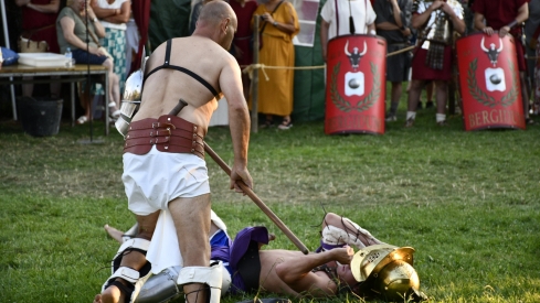 Lucha de gladiadores de la Ludus Bergidum de Cacabelos 2025 (33)