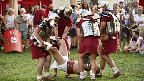 Lucha de gladiadores de la Ludus Bergidum de Cacabelos 2025 (36)