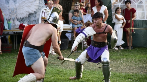Lucha de gladiadores de la Ludus Bergidum de Cacabelos 2025 (37)