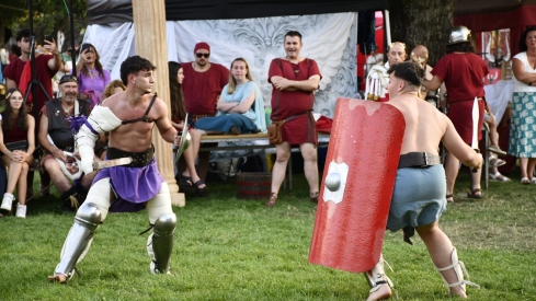 Lucha de gladiadores de la Ludus Bergidum de Cacabelos 2025 (44)