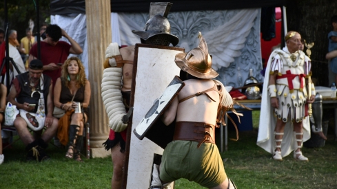 Lucha de gladiadores de la Ludus Bergidum de Cacabelos 2025 (55)