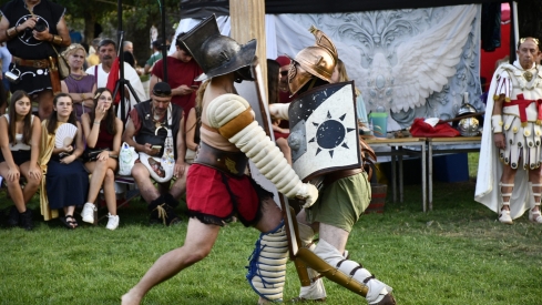 Lucha de gladiadores de la Ludus Bergidum de Cacabelos 2025 (56)