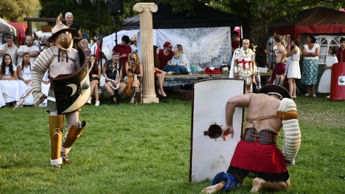 Lucha de gladiadores de la Ludus Bergidum de Cacabelos 2025 (61)