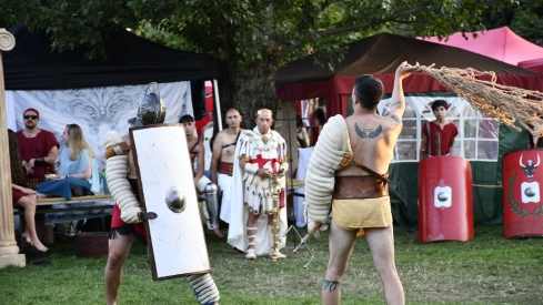 Lucha de gladiadores de la Ludus Bergidum de Cacabelos 2025 (78)