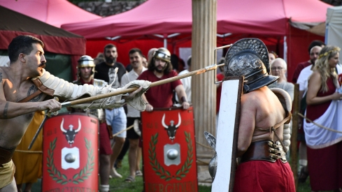 Lucha de gladiadores de la Ludus Bergidum de Cacabelos 2025 (92)