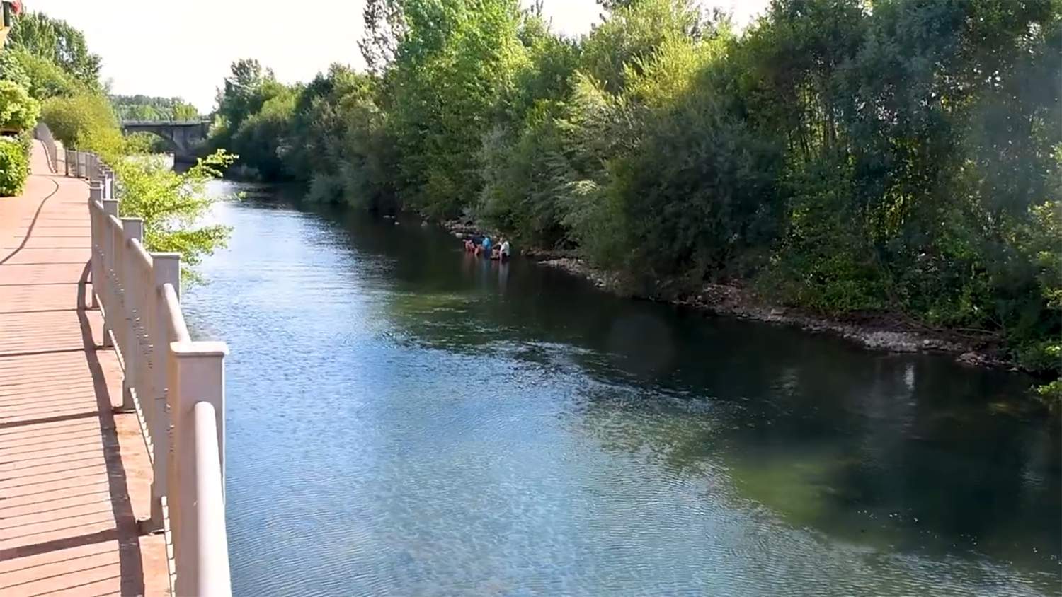 Río Cúa en Cacabelos