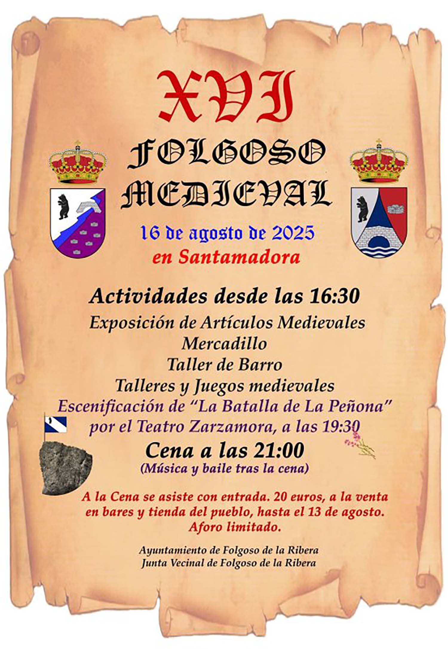 Cartel Folgoso Medieval