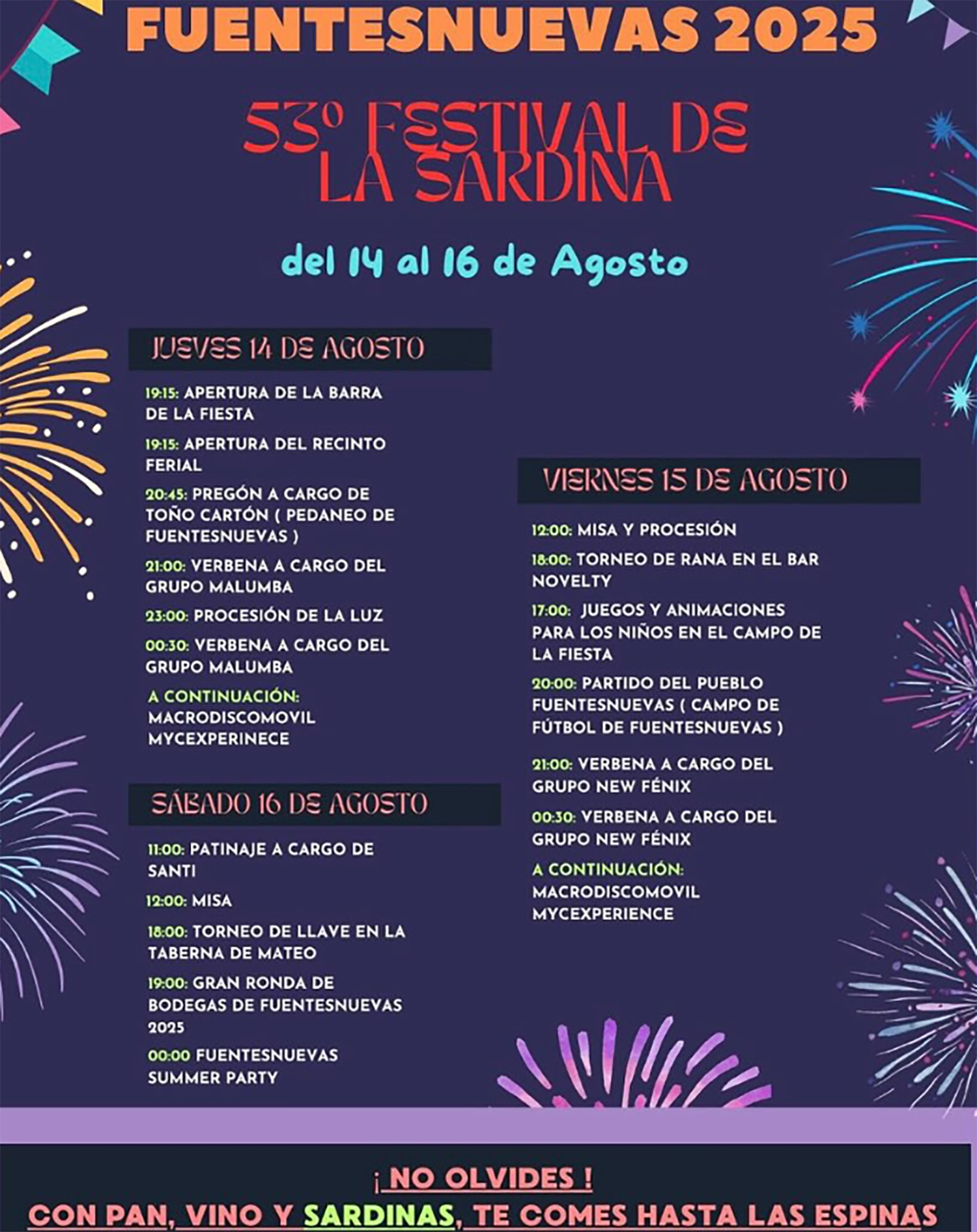 festival de la sardina festival de la sardina