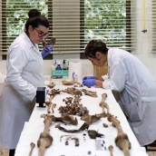 Identificación de las vícticas exhumadas en Ponferrada