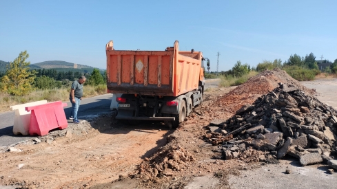 Arrancan las obras de acceso al polígono de La Llanada desde Santo Tomás de las Ollas