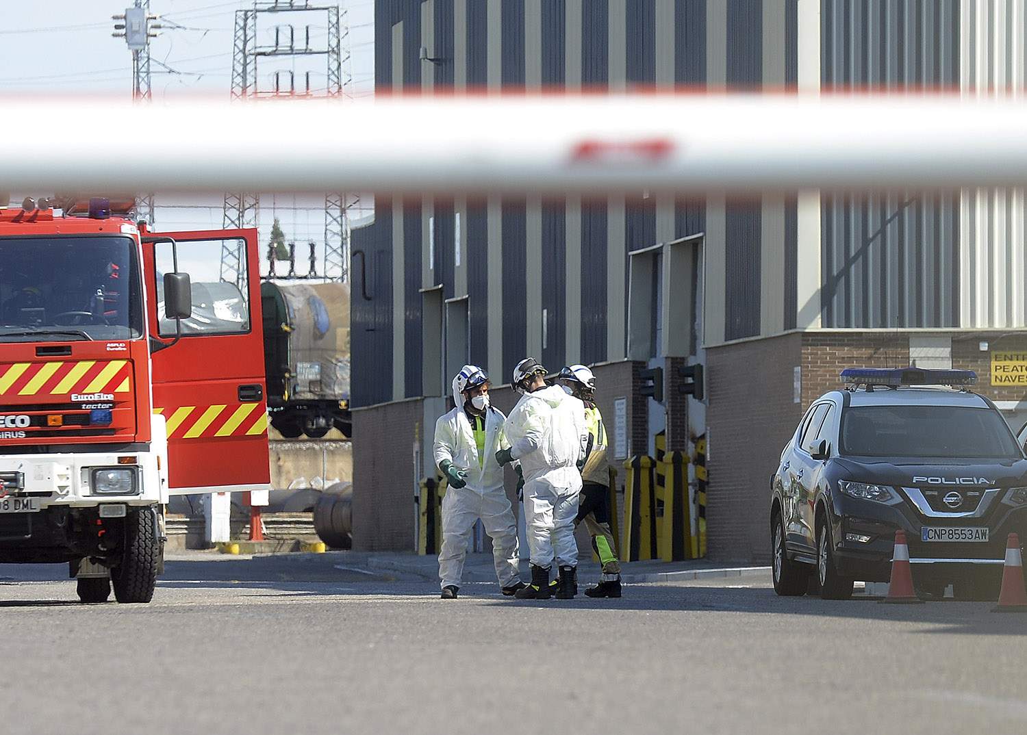 Imagen de archivo de un accidente laboral con dos fallecidos en la fábrica burgalesa de Gonvarri | Ricardo Ordóñez / ICAL Imagen de archivo de un accidente laboral con dos fallecidos en la fábrica burgalesa de Gonvarri | Ricardo Ordóñez / ICAL
