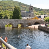 Playa fluvial de Molinaseca, Río Meruelo 