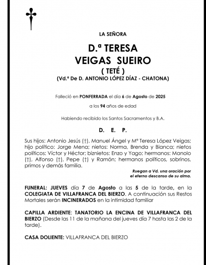 TERESA  VEIGAS  SUEIRO  ( TETÉ ) 