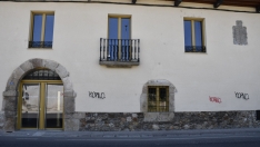 Grafitis con la firma Korno en Camponaraya (1) Grafitis con la firma Korno en Camponaraya (1)