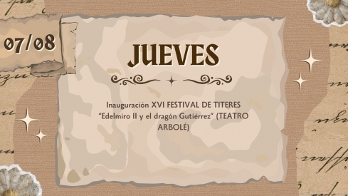 XVI edición del Festival de Títeres de Carracedelo
