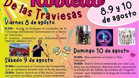 Cartel de las fiestas de Robledo de las Traviesas 2025