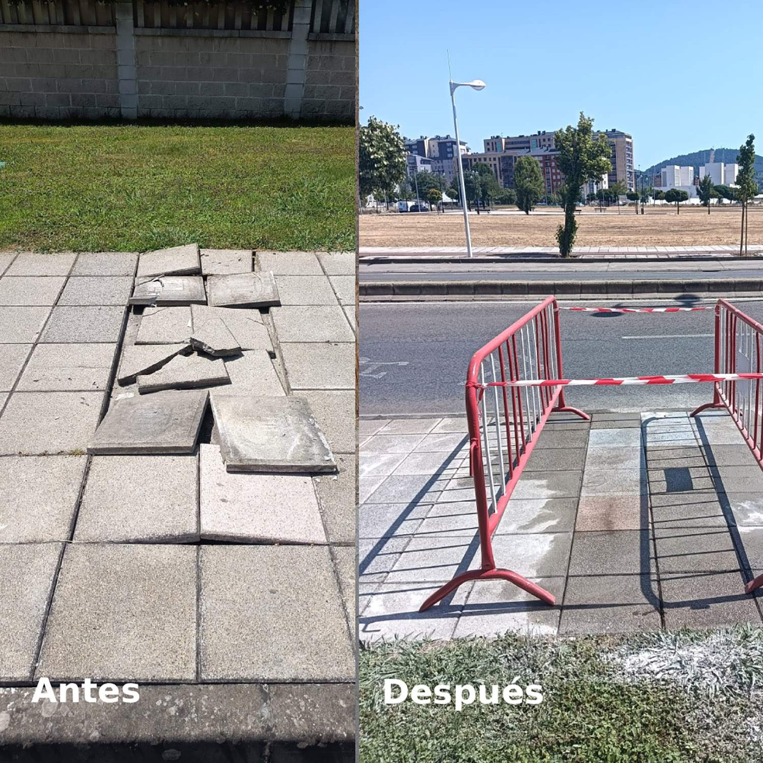 reparación viales Calle Camino de Santiago reparación viales Calle Camino de Santiago