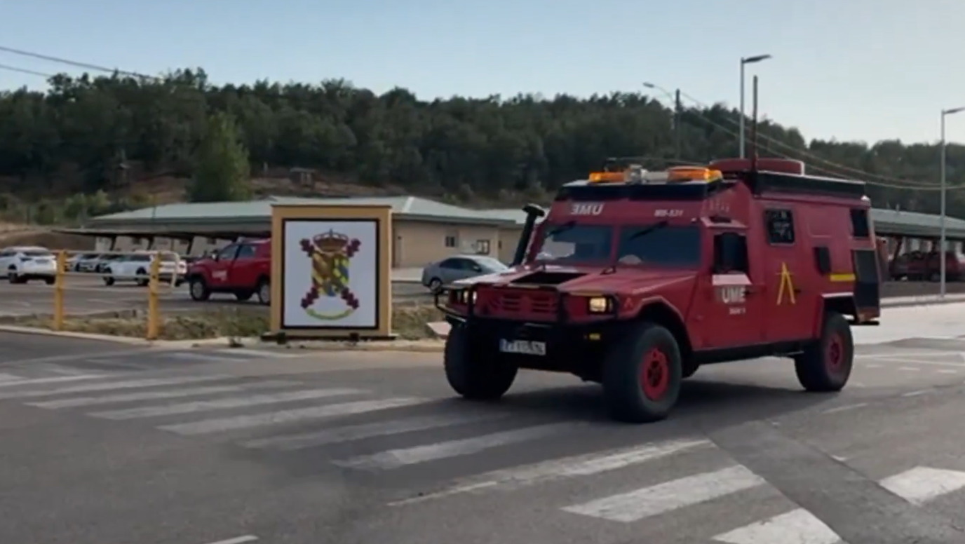 Asciende a nivel 1 un incendio en Orallo y la UME se suma a las labores de extinción Asciende a nivel 1 un incendio en Orallo y la UME se suma a las labores de extinción