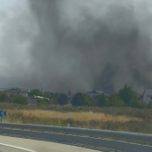 Incendio en Villaverde de los Cestos. cedidas a Infobierzo