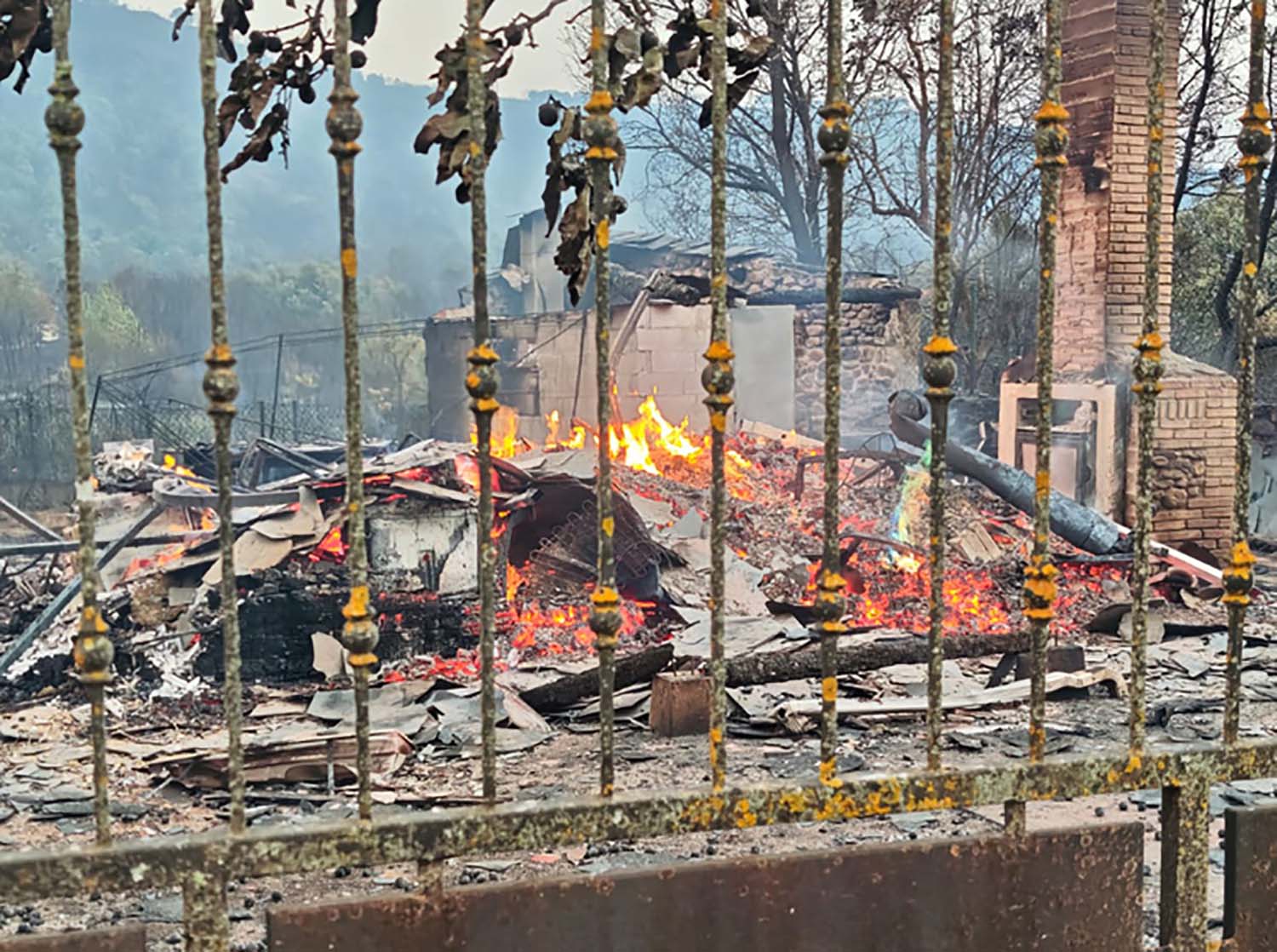 Casas afectadas en pueblo de Médulas 3