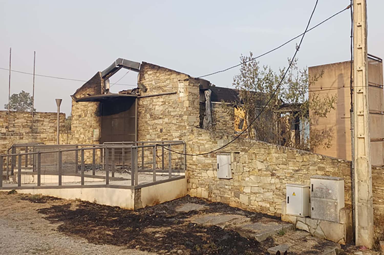 Casas afectadas en pueblo de Médulas 2