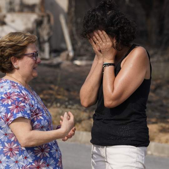 Los desalojados por el incendio que afecta a Las Médulas | César Hornija / ICAL Los desalojados por el incendio que afecta a Las Médulas | César Hornija / ICAL