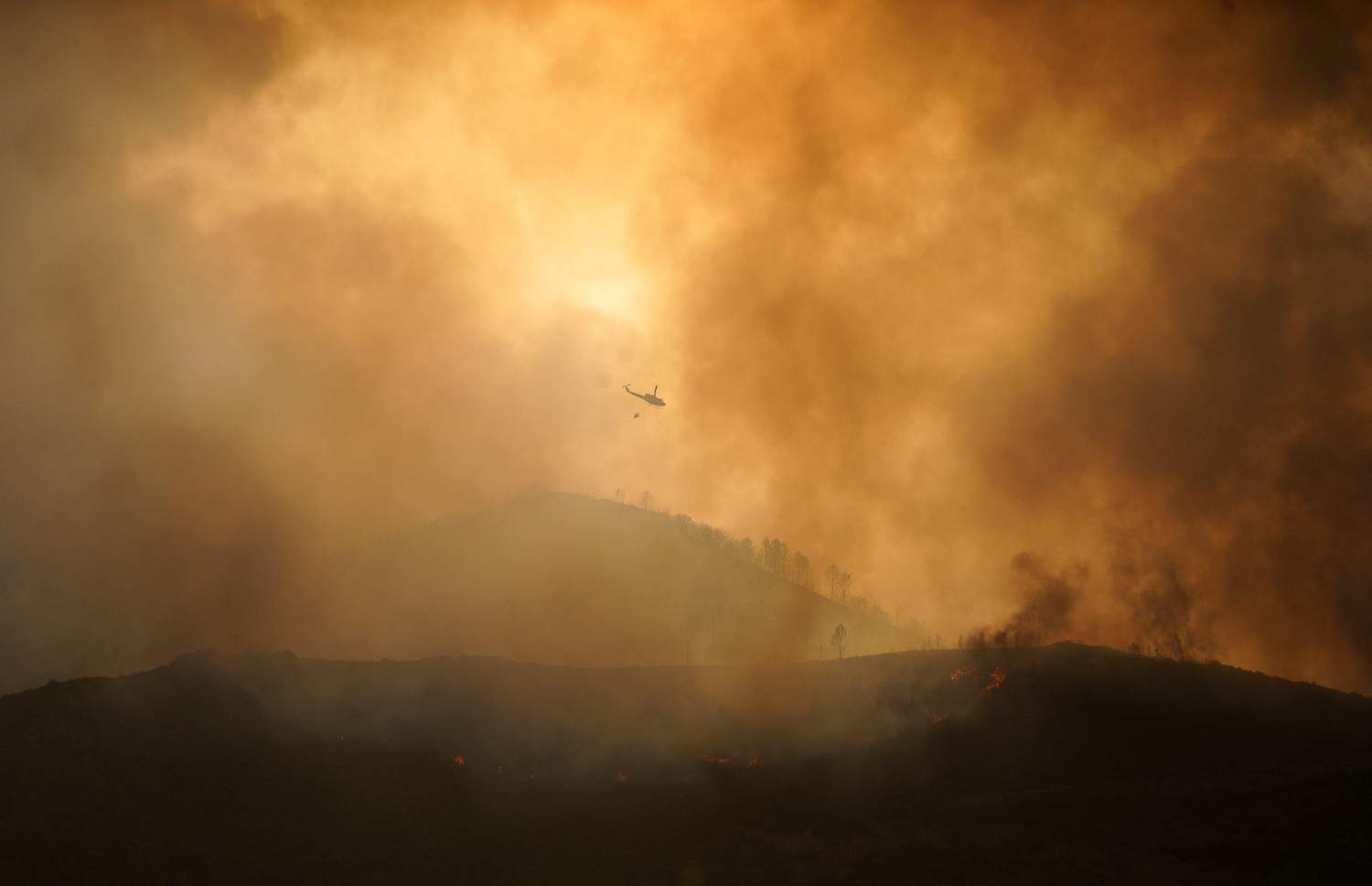 Incendio de Paradiña | César Hornija / ICAL Incendio de Paradiña | César Hornija / ICAL