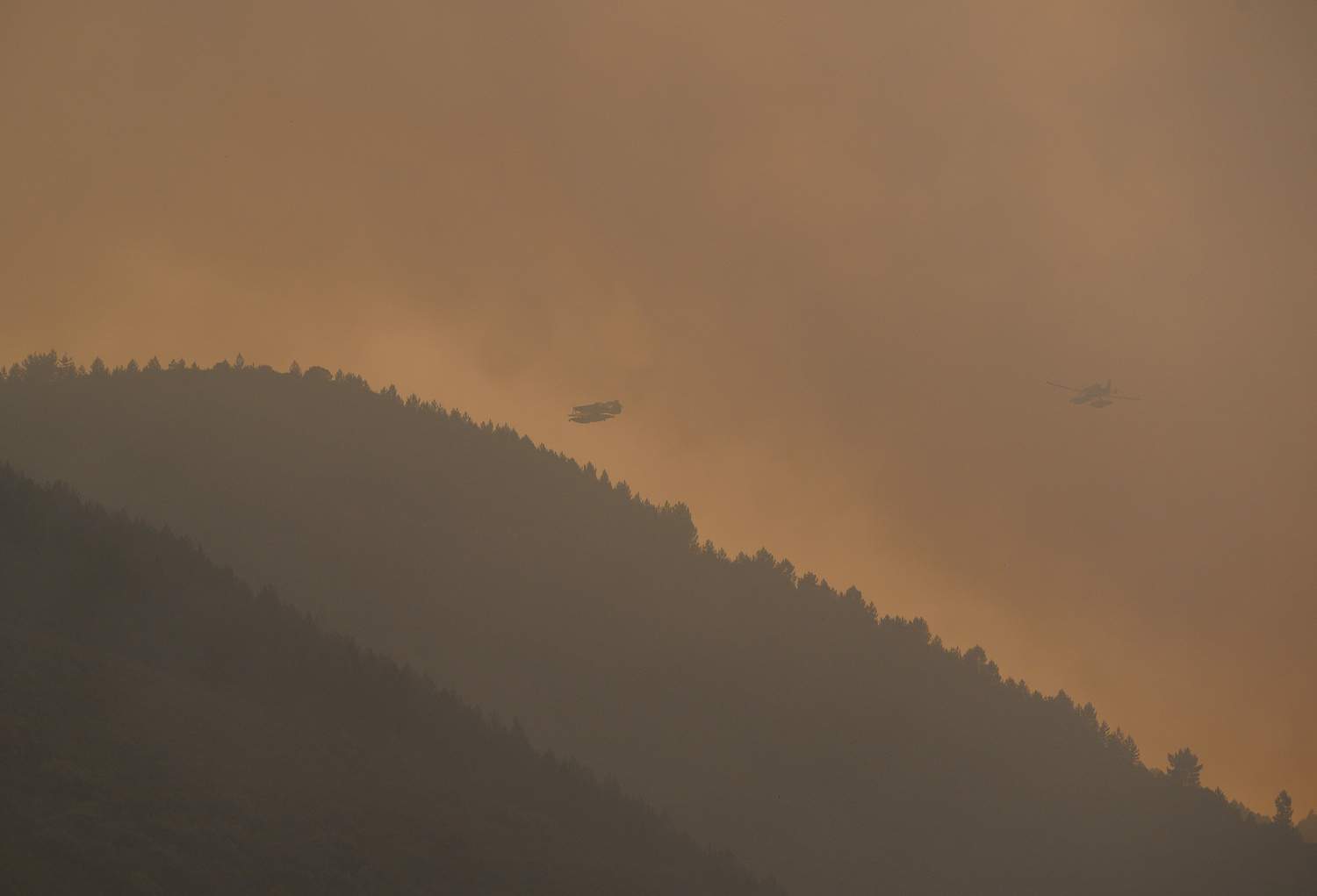 Incendio de Paradiña | César Hornija / ICAL Incendio de Paradiña | César Hornija / ICAL