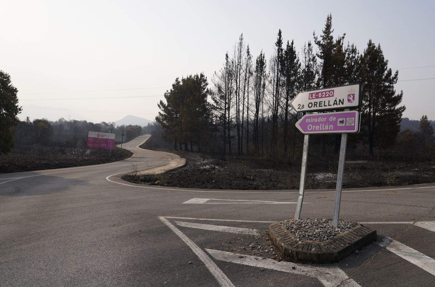 Incendio en Las Médulas | César Hornija / ICAL