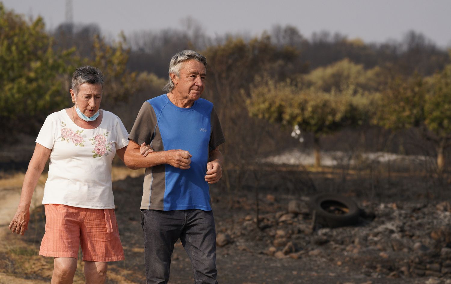 Incendio en Las Médulas | César Hornija / ICAL Incendio en Las Médulas | César Hornija / ICAL