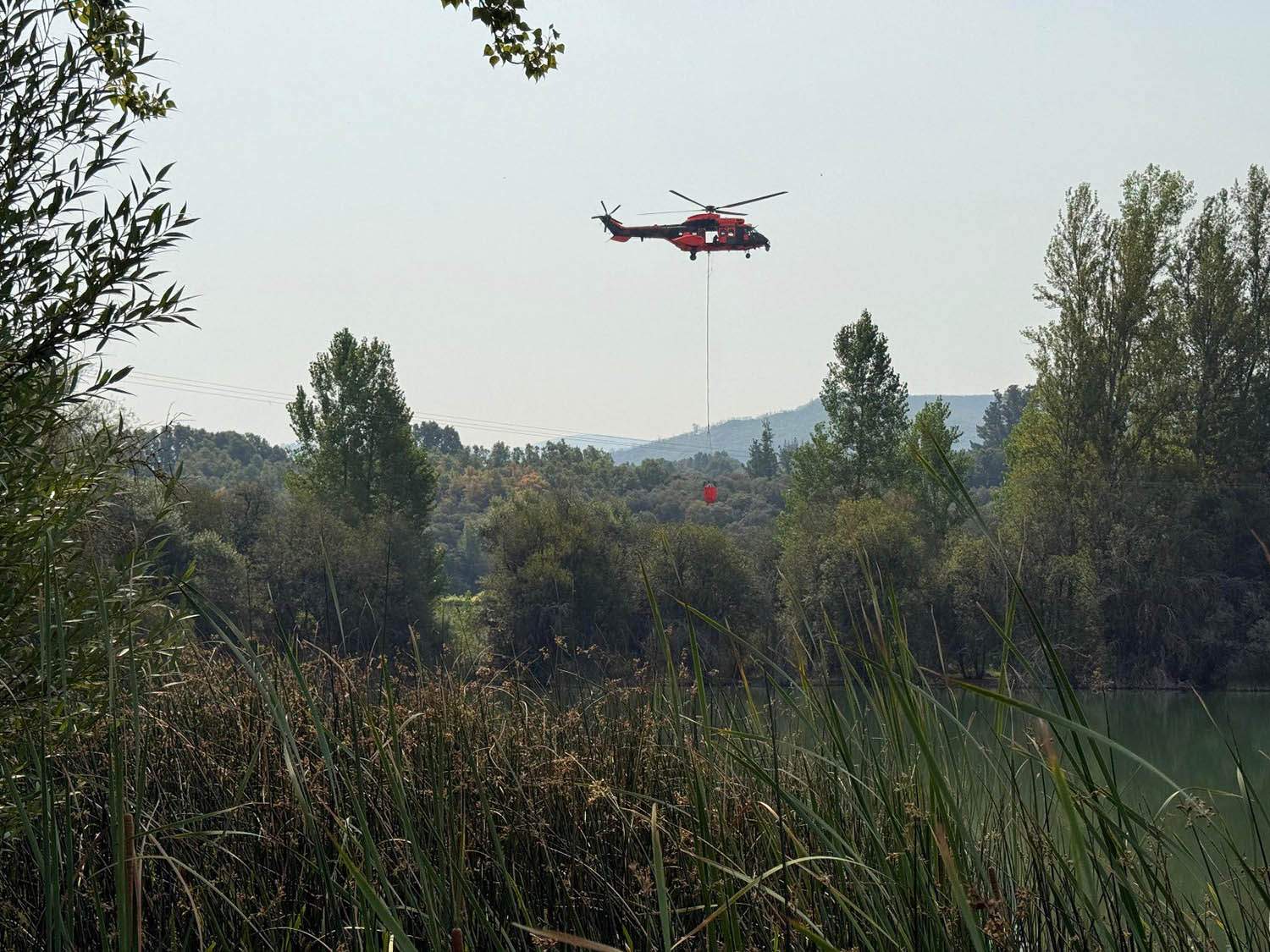 Cargue en el Lago de Carucedo
