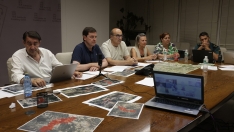 J.L Leal / ICAL. El presidente de la Junta, Alfonso Fernández Mañueco durante la rueda de prensa en Zamora