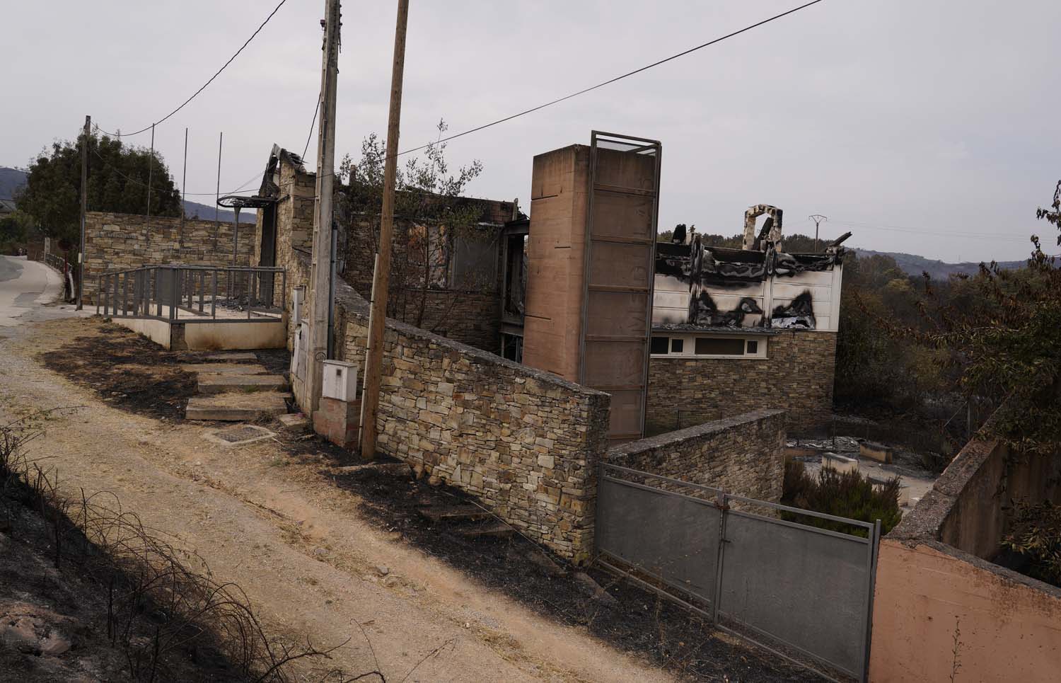 César HornijaICAL. Efectos del incendio en Las Médulas (1)
