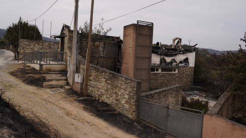 César Hornija ICAL. Efectos del incendio en Las Médulas (1) César Hornija ICAL. Efectos del incendio en Las Médulas (1)