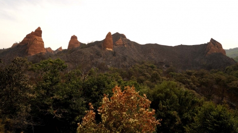 César Hornija  ICAL. Efectos del incendio en Las Médulas 