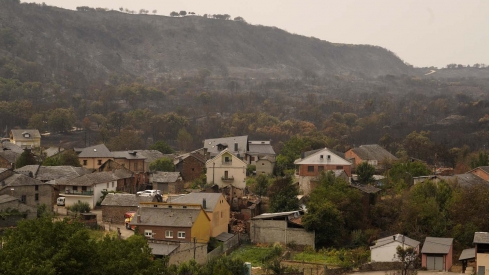 César Hornija ICAL. Efectos del incendio en Las Médulas (6) César Hornija ICAL. Efectos del incendio en Las Médulas (6)