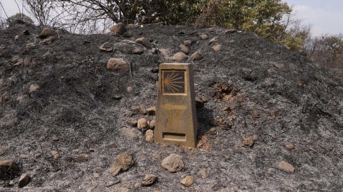 César Hornija ICAL. Efectos del incendio en Las Médulas (10) César Hornija ICAL. Efectos del incendio en Las Médulas (10)