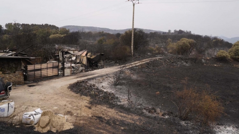 César Hornija ICAL. Efectos del incendio en Las Médulas (23) César Hornija ICAL. Efectos del incendio en Las Médulas (23)