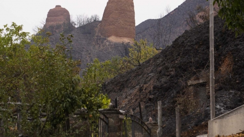 César Hornija ICAL. Efectos del incendio en Las Médulas (25) César Hornija ICAL. Efectos del incendio en Las Médulas (25)