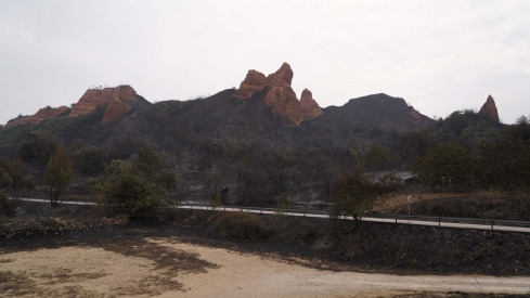 César Hornija  ICAL. Efectos del incendio en Las Médulas (11)