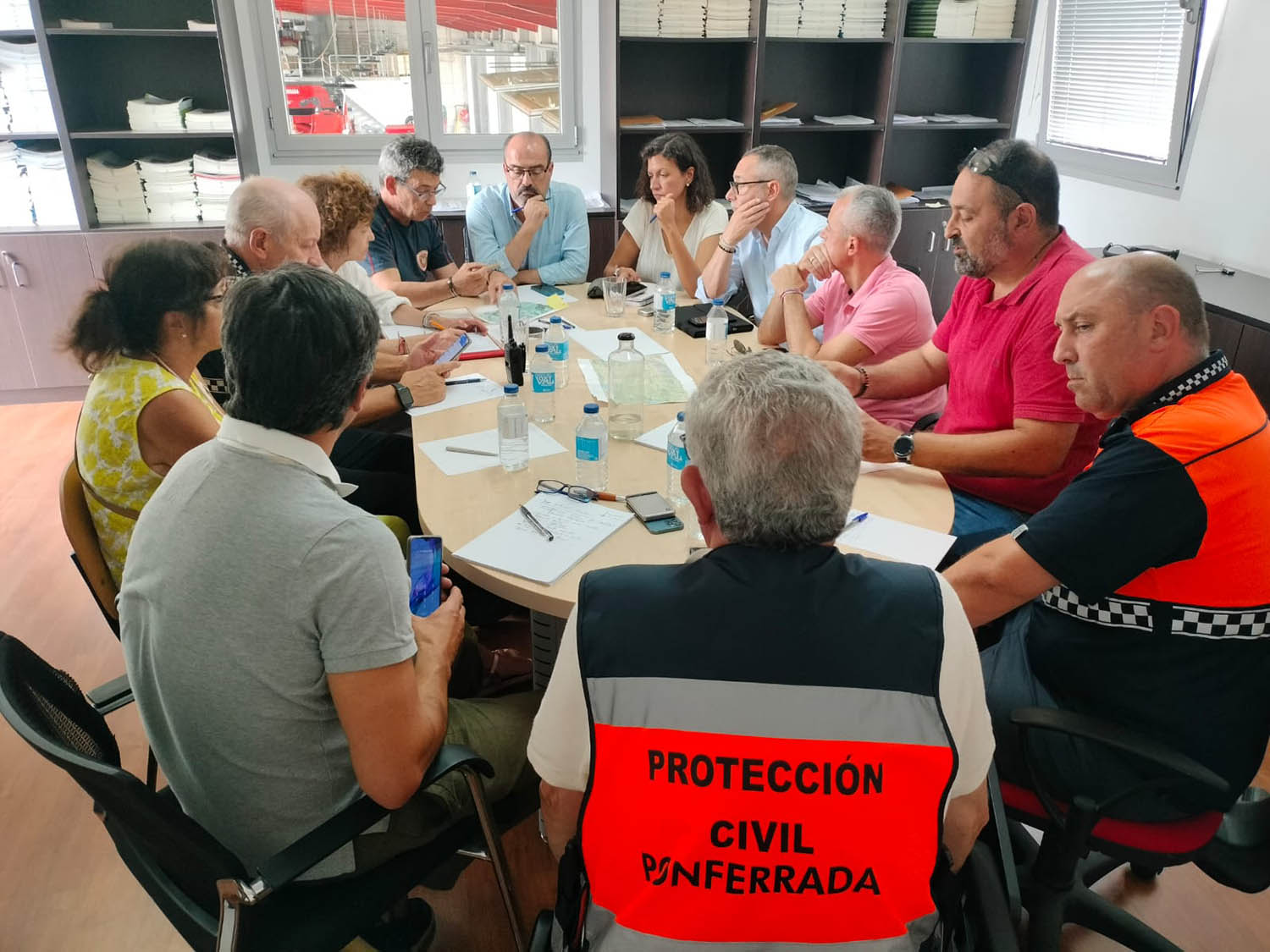 Ponferrada constituye un Comité de Coordinación ante los incendios en El Bierzo Ponferrada constituye un Comité de Coordinación ante los incendios en El Bierzo