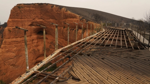 César Hornija  ICAL. Efectos del incendio en Las Médulas (2)